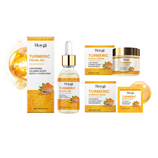 Coffret soin visage et corps au Curcuma