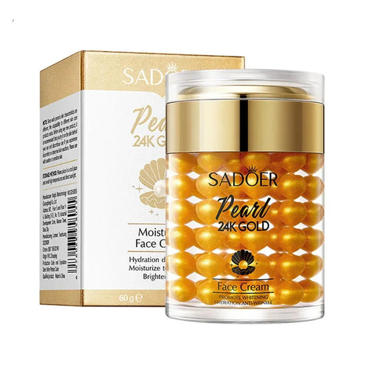 Crème pour le visage au Collagène et Or Pur