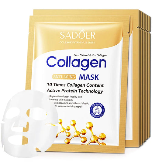 Masque pour la visage au collagène